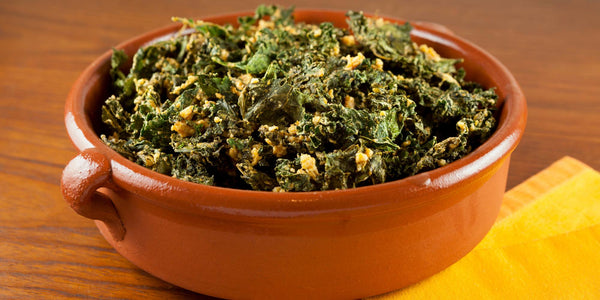 Cheesy Kale Chips